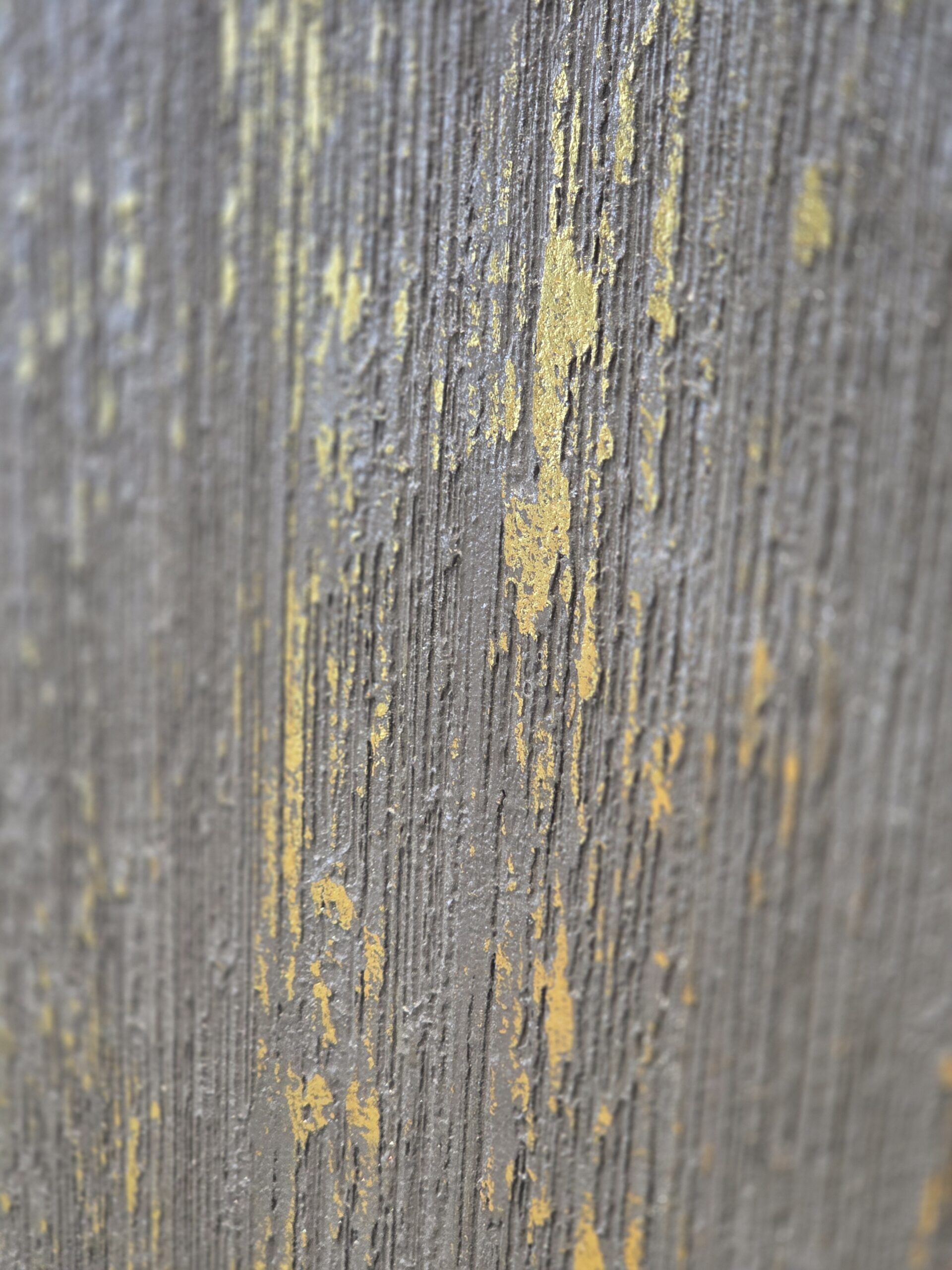 Microcement Texture with Gold Leaf Infusion